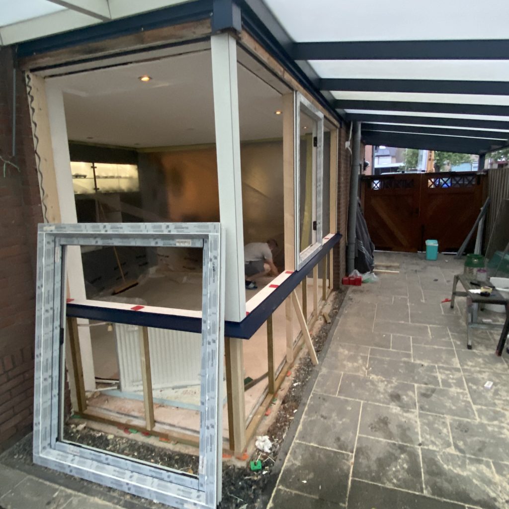 Vervanging houten pui naar kunststof – Hardinxveld-Giessendam