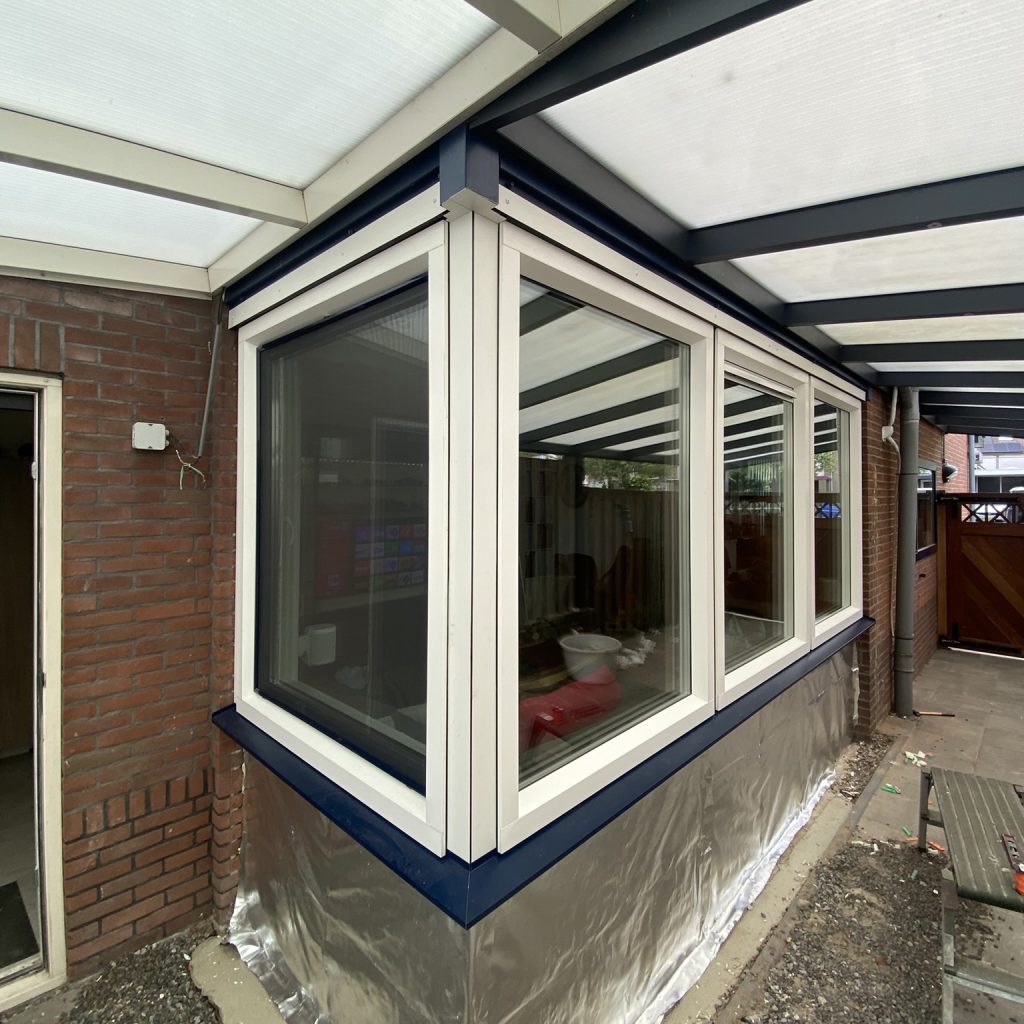 Vervanging houten pui naar kunststof – Hardinxveld-Giessendam nieuw